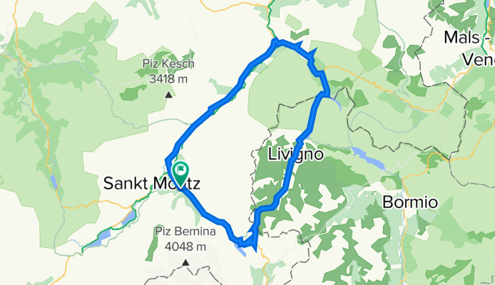 Pontresina - Livigno - Zernez - Pontresina