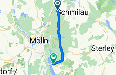 Route in der Bikemap App öffnen