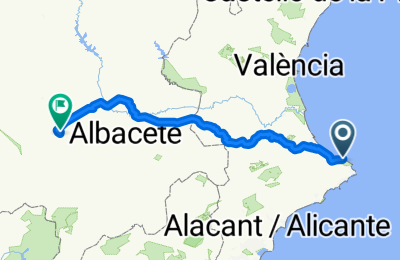 Route in der Bikemap App öffnen
