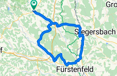 Route in der Bikemap App öffnen