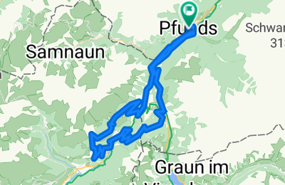 Route in der Bikemap App öffnen