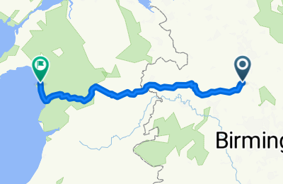 Route in der Bikemap App öffnen