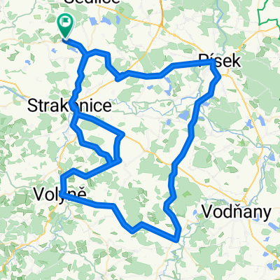 Chrášťovice - Pisek - Volyně - Strakonice