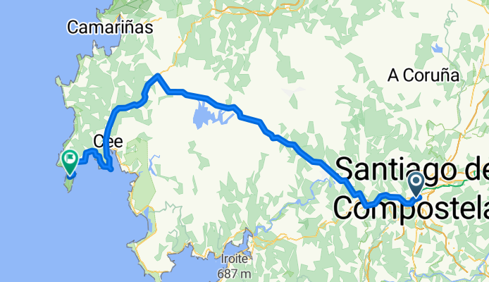 10ª 2 Etapa SANTIAGO-FISTERRA 95 KM