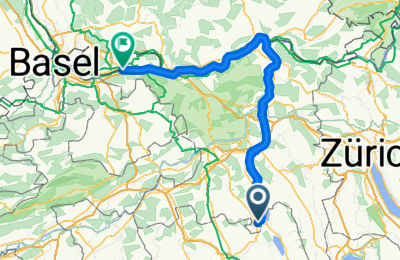 Route in der Bikemap App öffnen