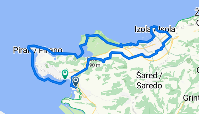 Portorož-Izola-barka-Piran