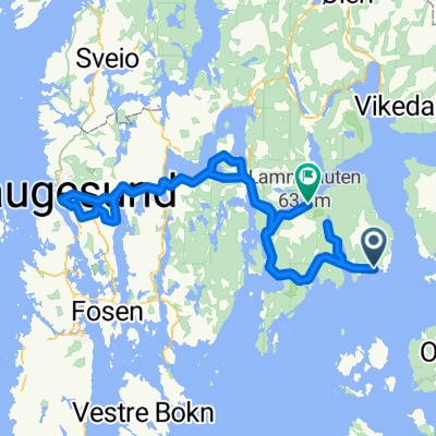 Tysværruten (Nedstrand - Haugesund)