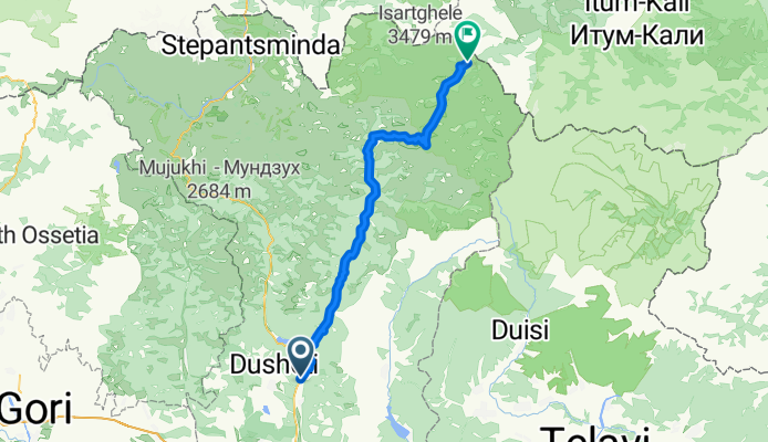 Georgia 2014, Dusheti - Shatili