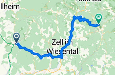 Route in der Bikemap App öffnen