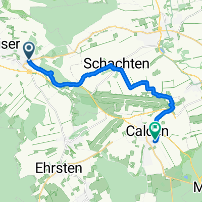 Wanderweg Westuffeln-Calden