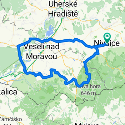 Bzenec přes Javorník nad Veličkou a Hluk z Nivnice