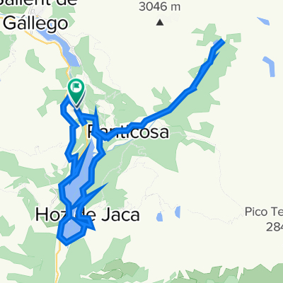 Escarrilla-Balneario Panticosa-Hoz-Tramacastilla-Escarrilla