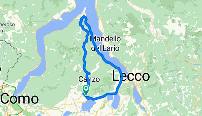 Giro Madonna del Ghisallo e ramo Lecco