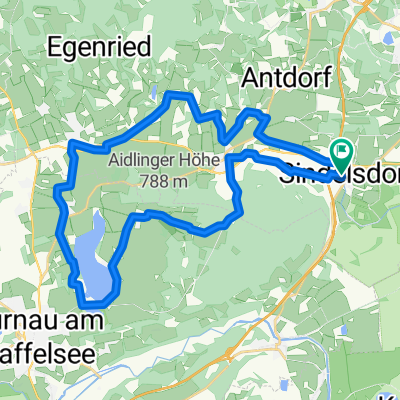 Sindelsdorf -Riegsee