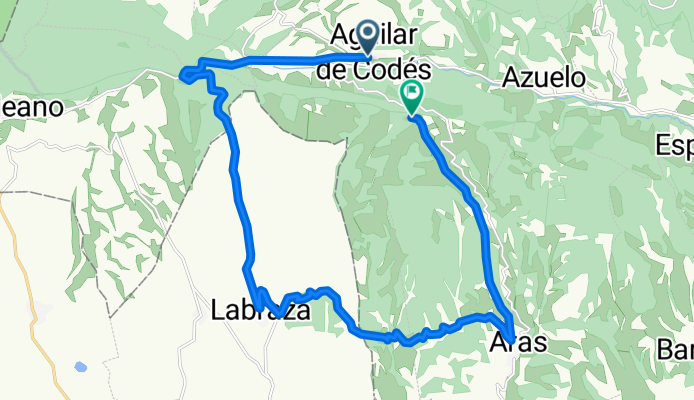 Aguilar de Code- Labraza- Aras- Central electrica