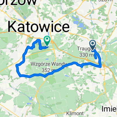 Mysłowice - Katowice Trzy Stawy (trasa 3)