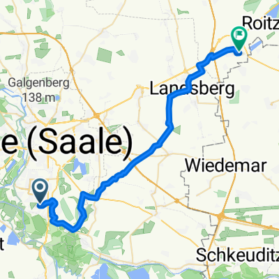 Halle - Brehna Bhf.