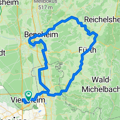 4nheimer Tour - Odenwaldtour (Heisser Sattel)