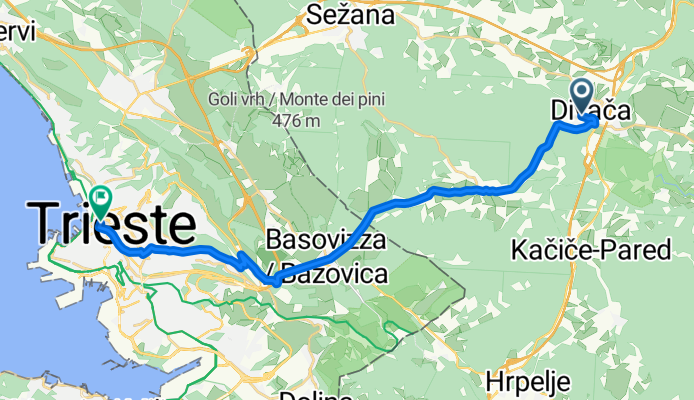 Divaca - Trieste