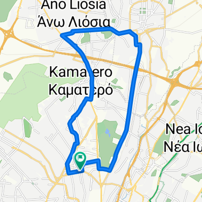 Άνω Λιόσια ''Πλατεία Ηρώων''