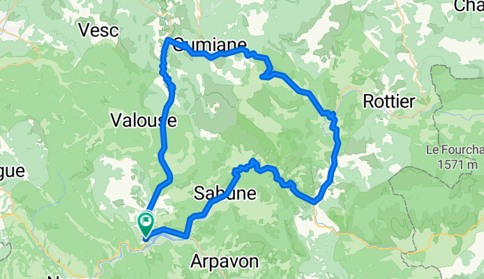 63km Condorcet-Gumiane