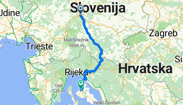 Ljubljana - Malinska