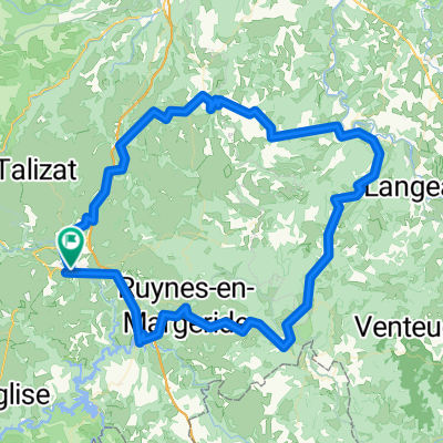 Massif Central 2009 - Tour 2 - Granitberge der Margeride