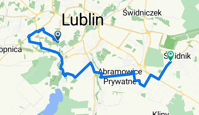 po Lublinie - Świdnik