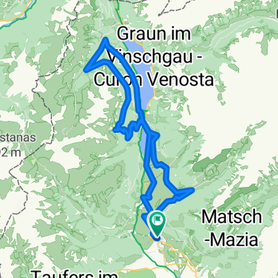 Mals - Planol- Lago di Resia - Mals