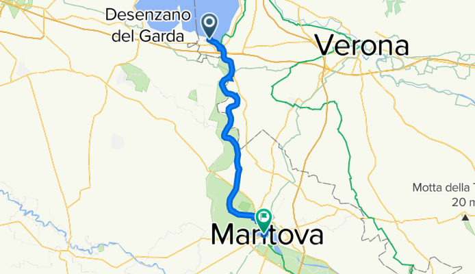 Italië - 17 juli - Peschiera del Garda - Mantova