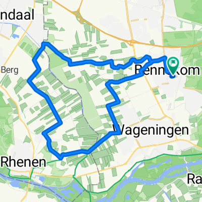 Herstelrondje binnenveld 27km