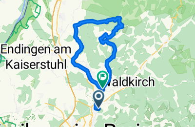 Route in der Bikemap App öffnen