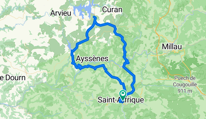 1étape - 10 Semaine Cyclo Asptt Le Tarn 94km