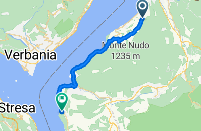 Route in der Bikemap App öffnen