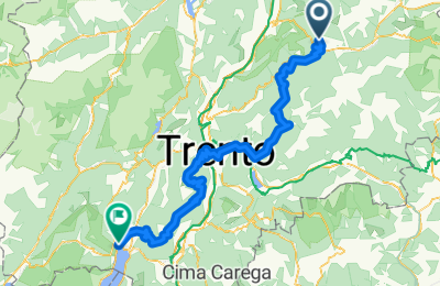 Route in der Bikemap App öffnen