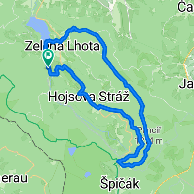 Hamry-Prenet-Nad Sjezdovkou-Na mustku-Pancir-Hojsova Straz