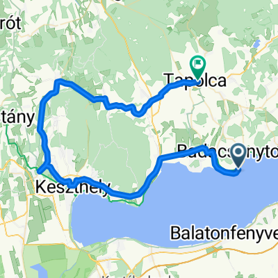Badacsony - Keszthely - Hévíz - Zalaszántó - Tapolca