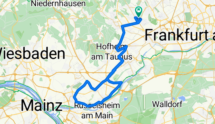 Kriftel-Radweg-Weilbach-eddersheim-Hochheim-Massenheim-Wicker-Weilbach-Radweg-Kriftel
