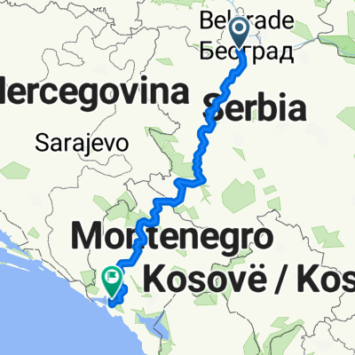 Vacation 2014 part 1 - Belgrad - Dobrota (Monte Negro)