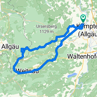 Kempten- Schwarzer Grat-