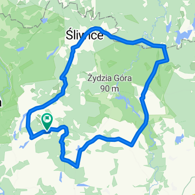 Iwiec, pętla - 102 km