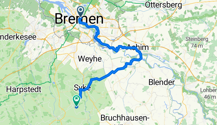 Open this route in Bikemap Web