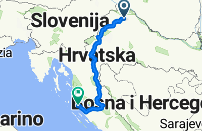 Route in der Bikemap App öffnen
