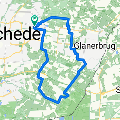 Van Speenkruidstraat in Enschede (Overijssel) naar Aronskelkstraat in Enschede (Overijssel) - Fietsersbond Routeplanner