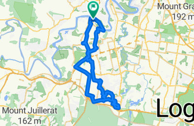 Route in der Bikemap App öffnen