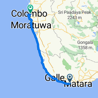 8 . Matara - Colombo