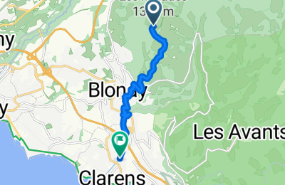 Route in der Bikemap App öffnen