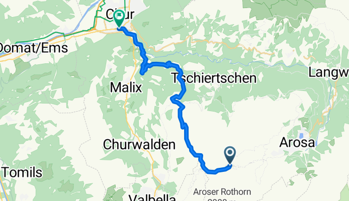 XXX Hornli - Joch - Brambruesh - Chur