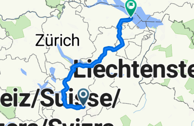 Route in der Bikemap App öffnen