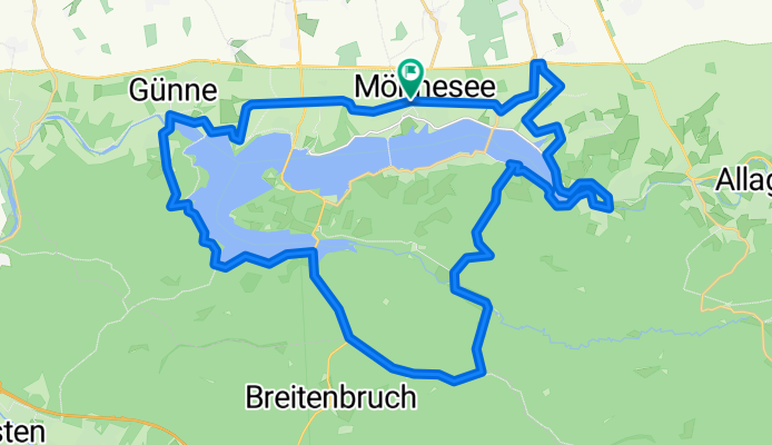 Große Möhnesee-Tour